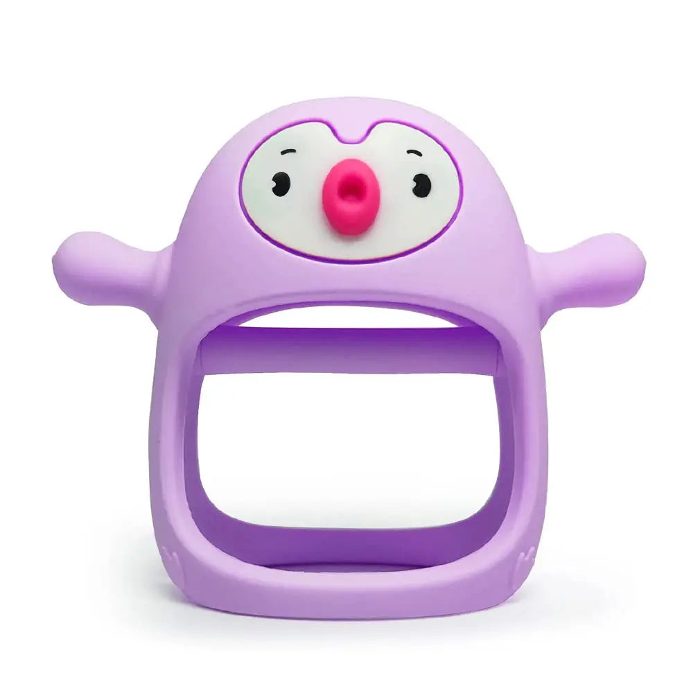 Penguin Teether - Skönt för tandköttet - Bitring i silikon