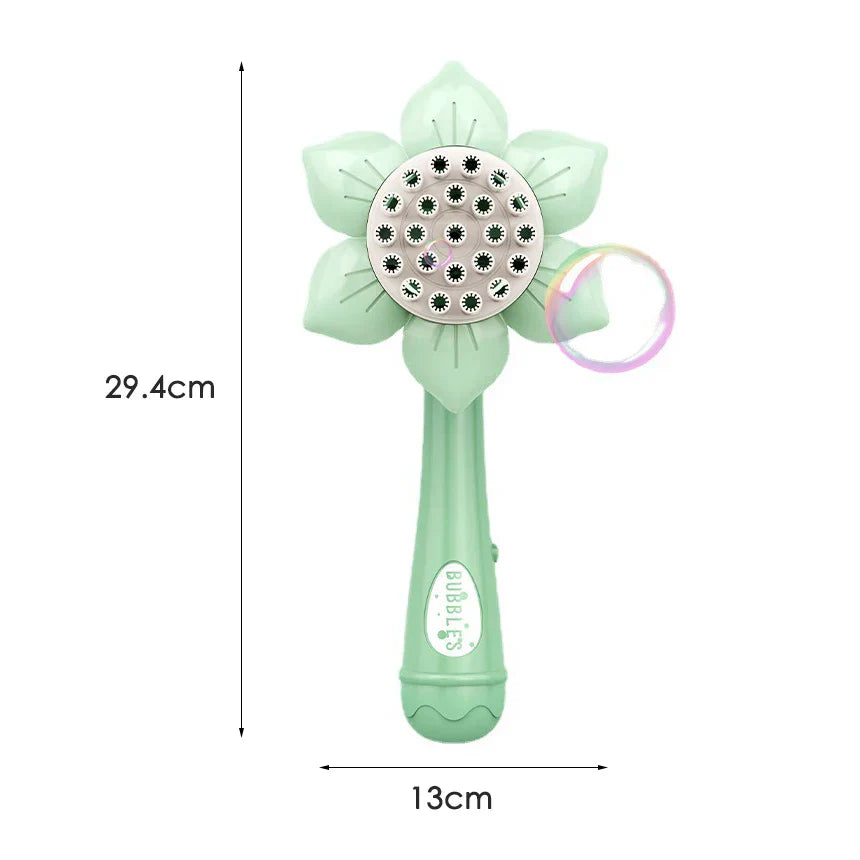 Sunflower Bubblegun - Bubbelparty - Bubbelblåsande blomma