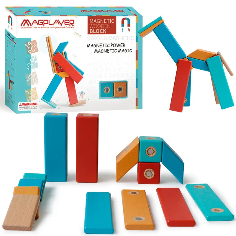 Stick & Snap – Magnetisk magi – Magnetiska byggleksaker