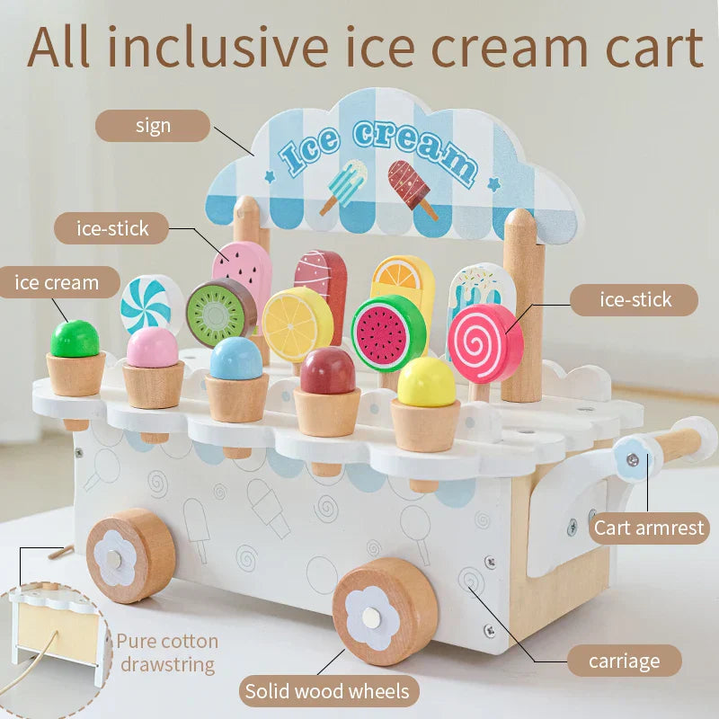 Trä Gelato – Iskall fantasi – Rollspelande glassbil