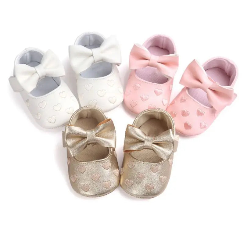 Mini Fashion™ - Andningsbart material - Halkfria babyskor