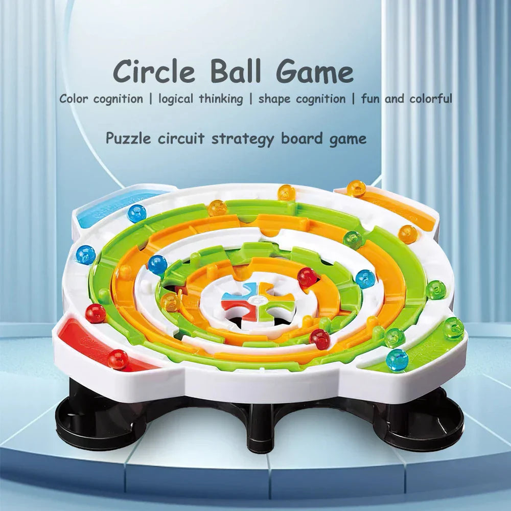 Round Ball Games™ – Smarta huvuden - Strategiskt bollpusselspel
