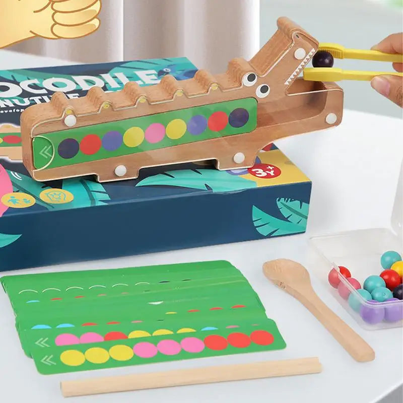 Crocodile Colour Spel - Krokodil Färgfest - Färgläggningsspel