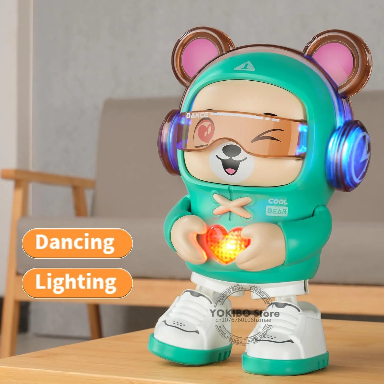 Dancing Dog Robot - Utveckla motoriska färdigheter - Dansande lekdocka