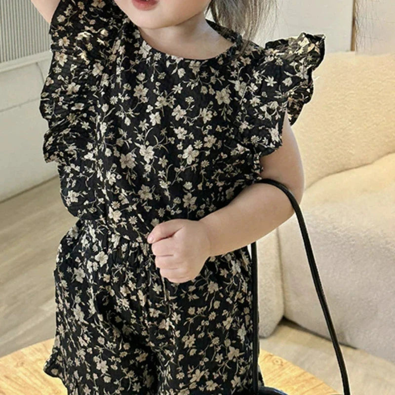 Mini Mode - Blommig glädje - Barnklänning