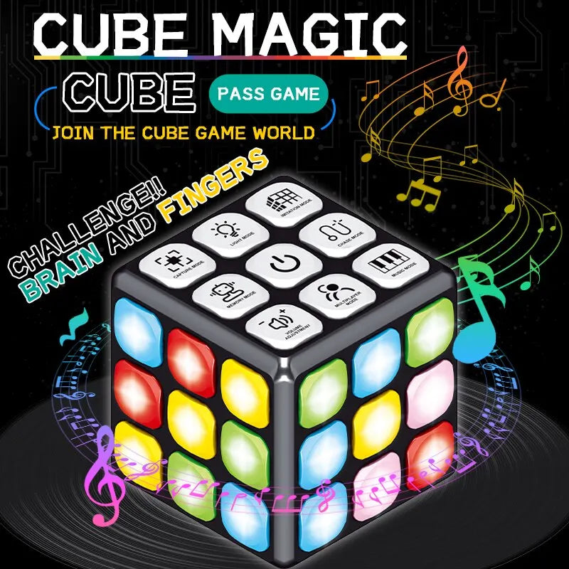 Magic Melody Cube - Flashig, magisk och lärorik - pedagogisk lekkub