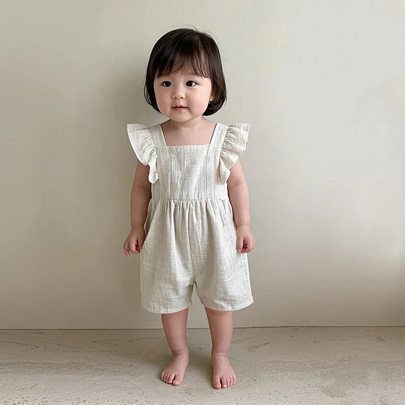 Mini Fashion™ - Somrig & söt - Jumpsuit för barn Flickor