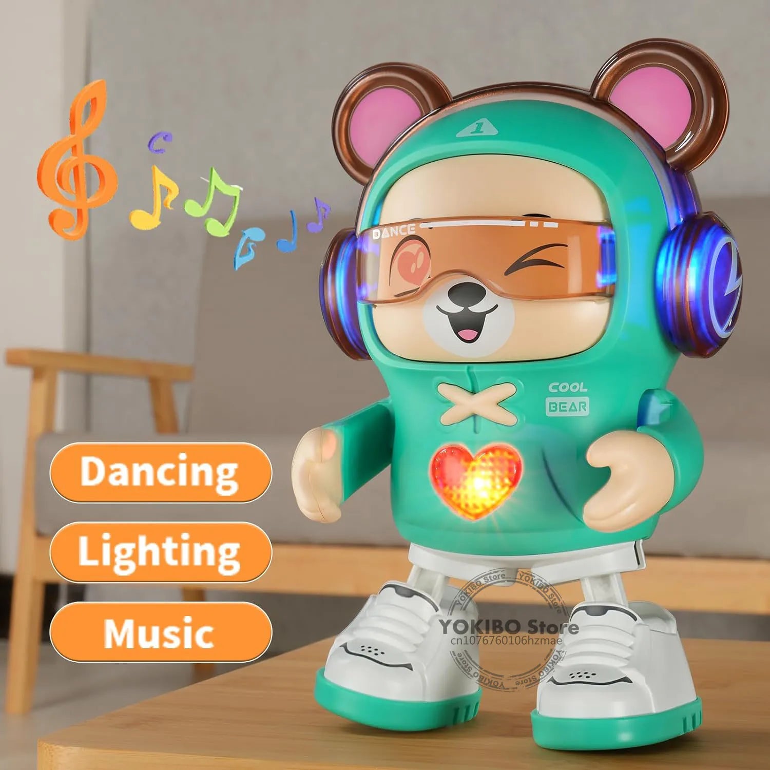 Dancing Dog Robot - Utveckla motoriska färdigheter - Dansande lekdocka