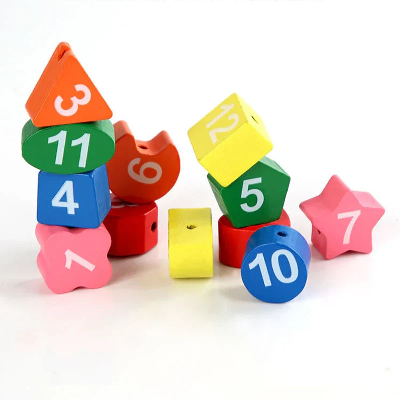 Learning Clock – Lek & Lär Klockan – Träklocka