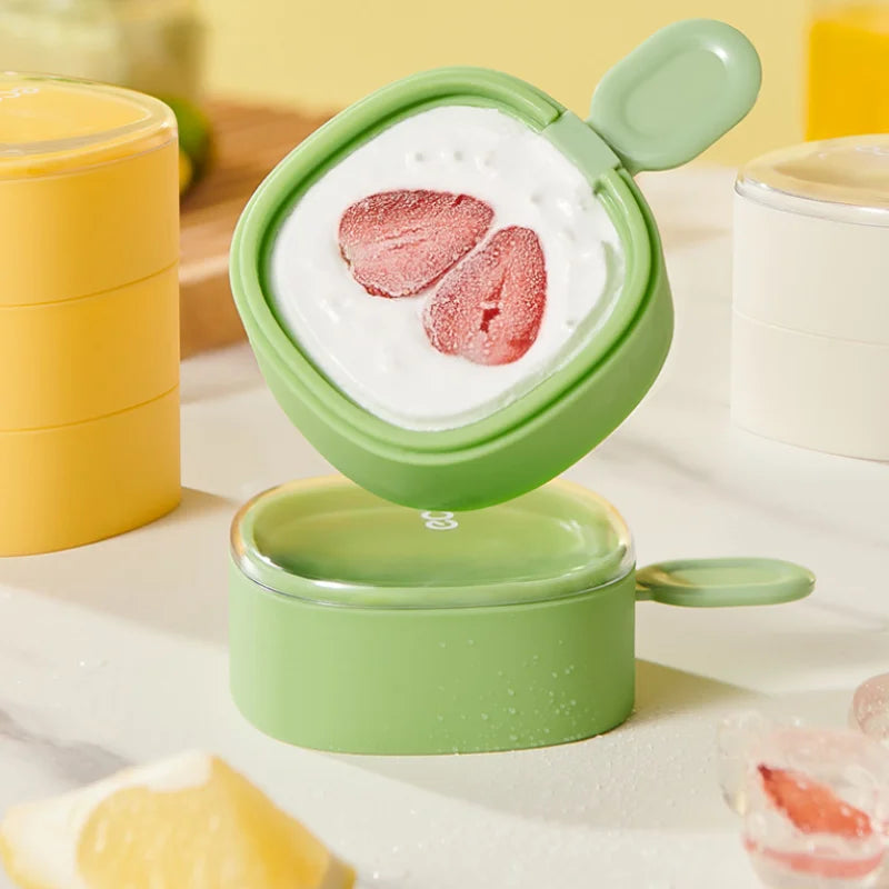Ice Pop Maker Set - Uppfriskande kreativt - Glassformar av silikon