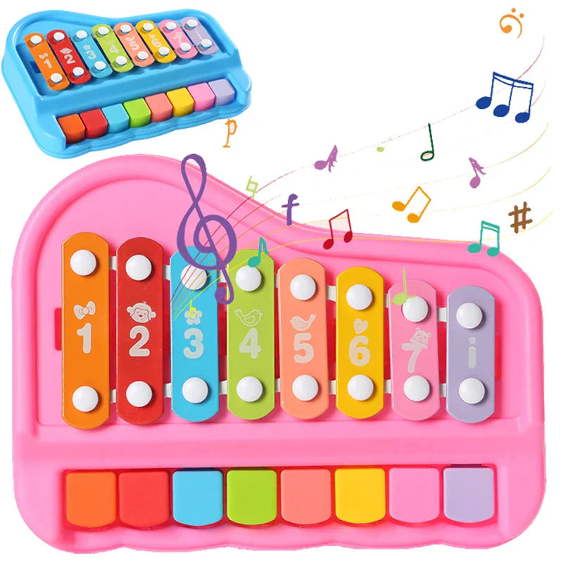 Tiny Tunes Set – Ljudkul – Xylofon & Piano för barn
