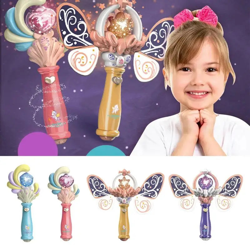 Butterfly Wand - Magisk fjärilsglädje - Lysande stav