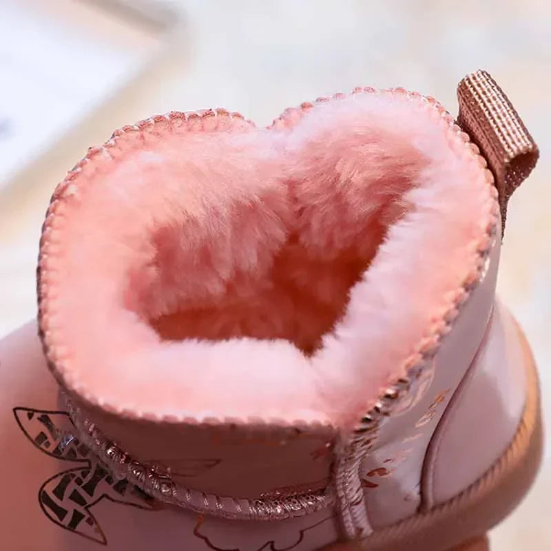 Mini Mode - Vattentät design - Snökängor för barn med Fashion-tryck