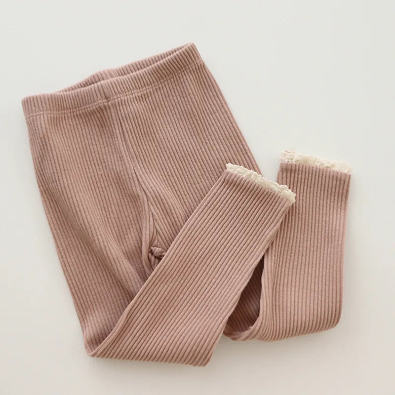 Mini Mode - Mjuka och bekväma - Ribbade leggings
