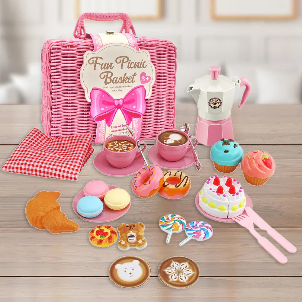 Tea Party Set – Söt & Chic – Leksaksset för picknick