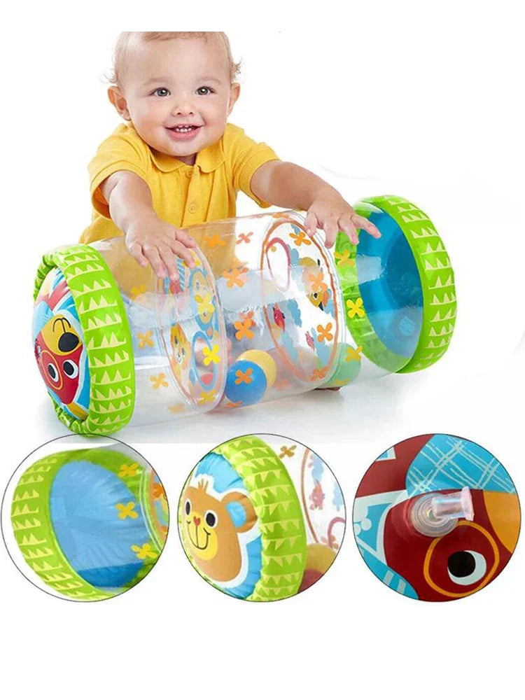 Baby Crawling Ball™ - Krypa, upptäcka och leka - Skallra leksak