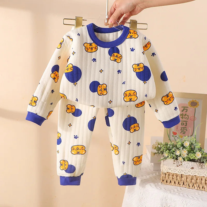 Mini Mode - Ultramjuk bomullskomfort - Pyjamas för småbarn