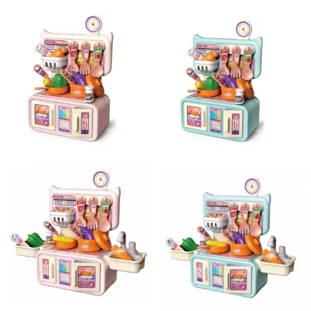 Liten Kitchen Set - Uppmuntra kreativitet och social interaktion - Set för små köksäventyr