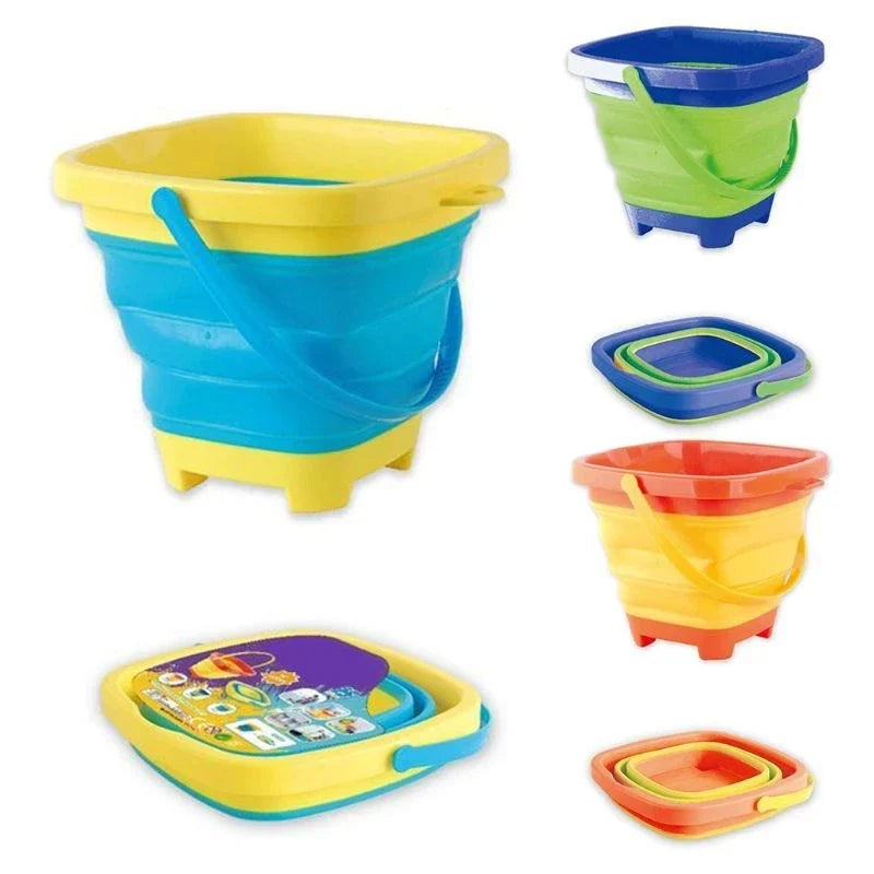 Foldable Bucket - Hopvikbart semesterskoj - Hopvikbar hink