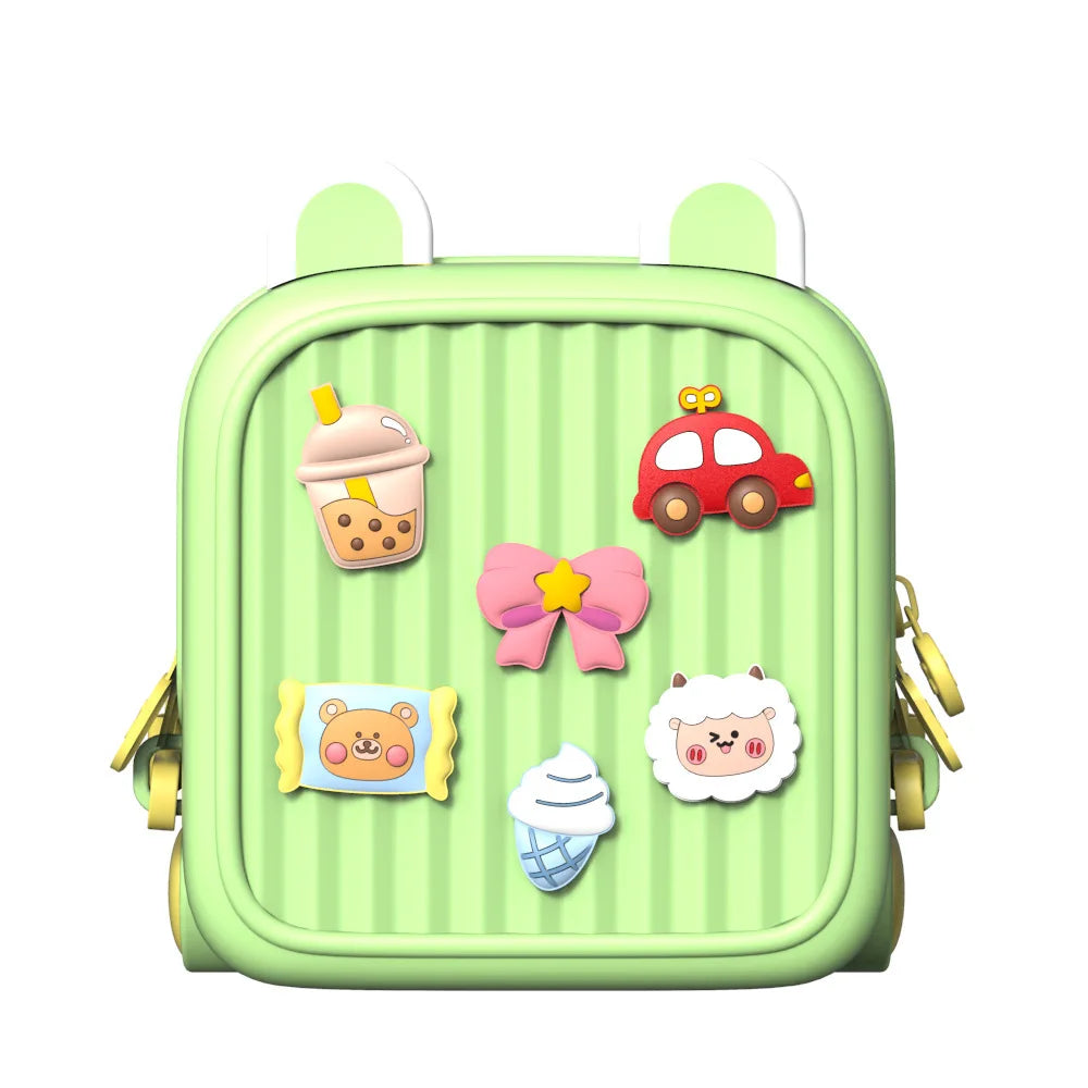 Cartoon Backpack - Redo för äventyr - Ryggsäck för barn