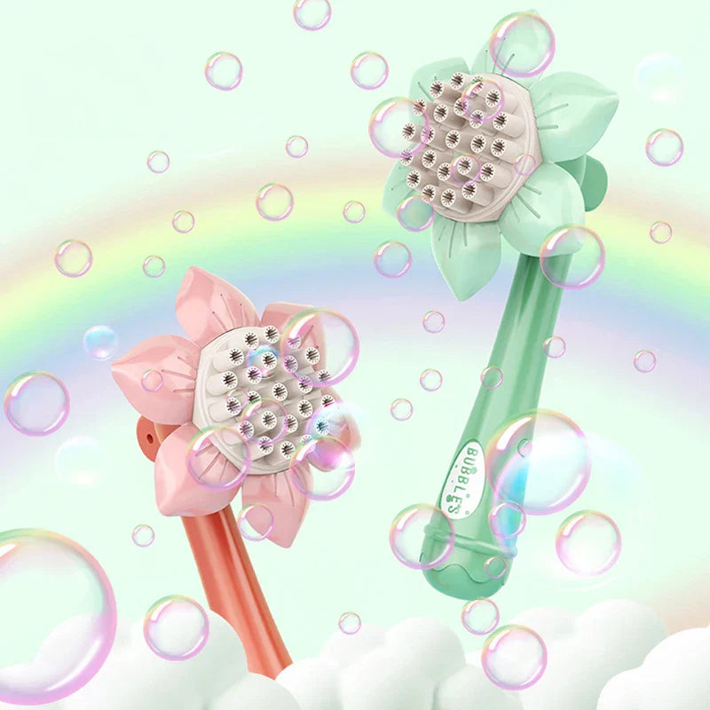 Sunflower Bubblegun - Bubbelparty - Bubbelblåsande blomma