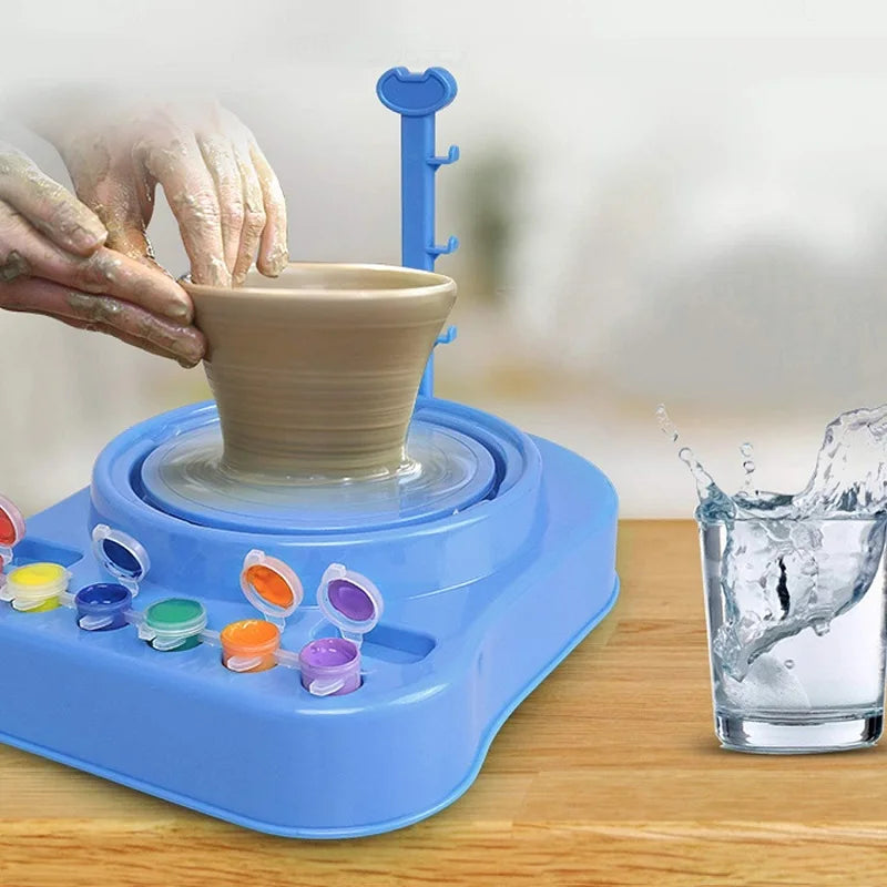 Kids Pottery Set - Lerkreationer - Keramikset för barn