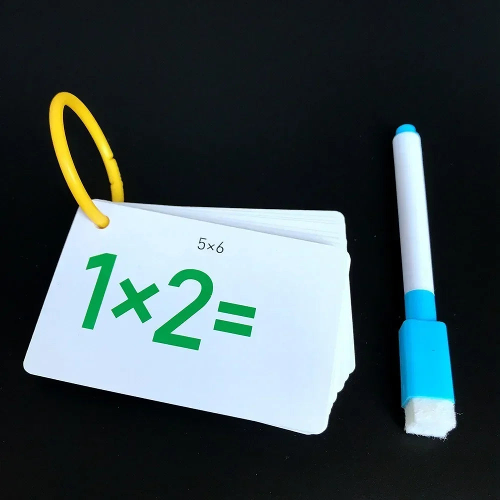 Math Flash Cards – Lekfullt sätt att lära sig räkna - aritmetiska kort