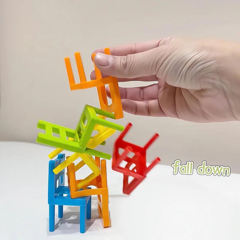 Chair Stack - Interaktiv och stimulerar kreativiteten - Stapla stolar-spel