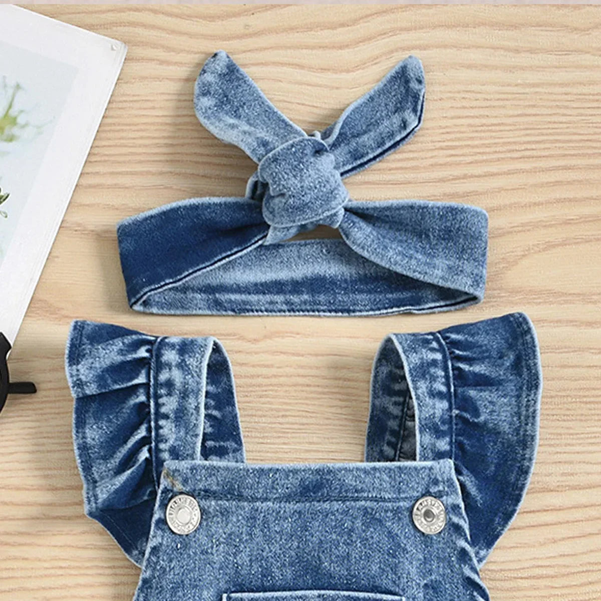 Mini Mode - Söt stil - Denim Romper