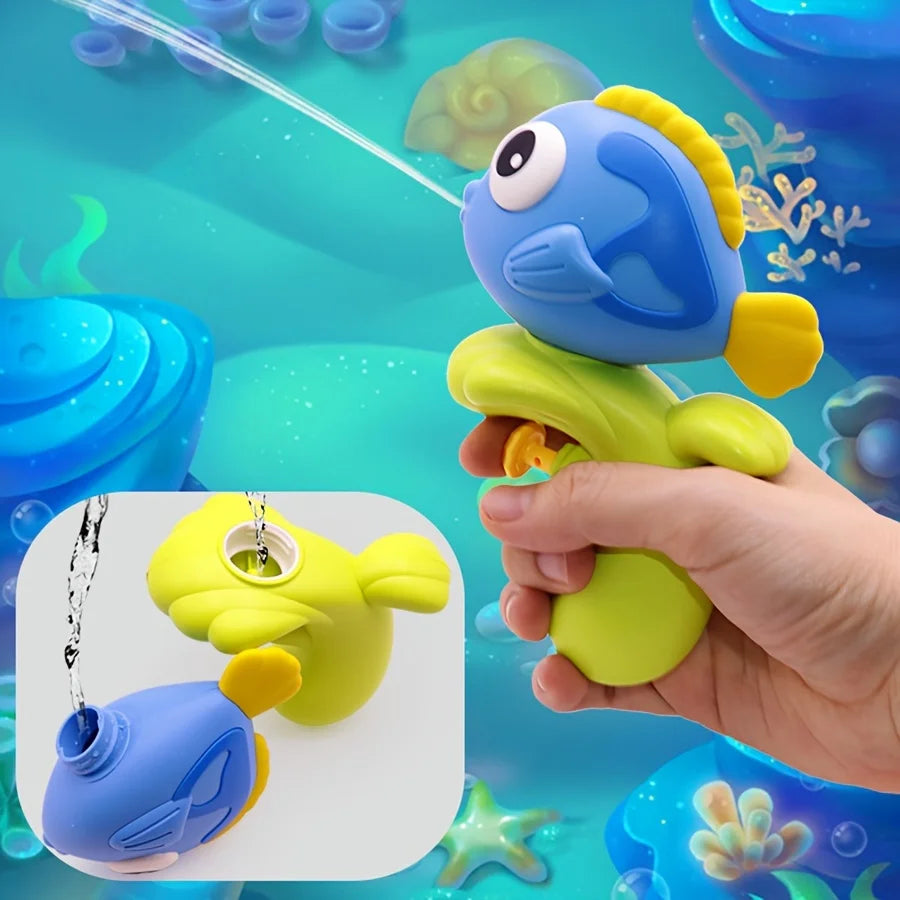 Clown Fish Splash – Ställ in Splash Fun – Vattenleksaker Småbarn