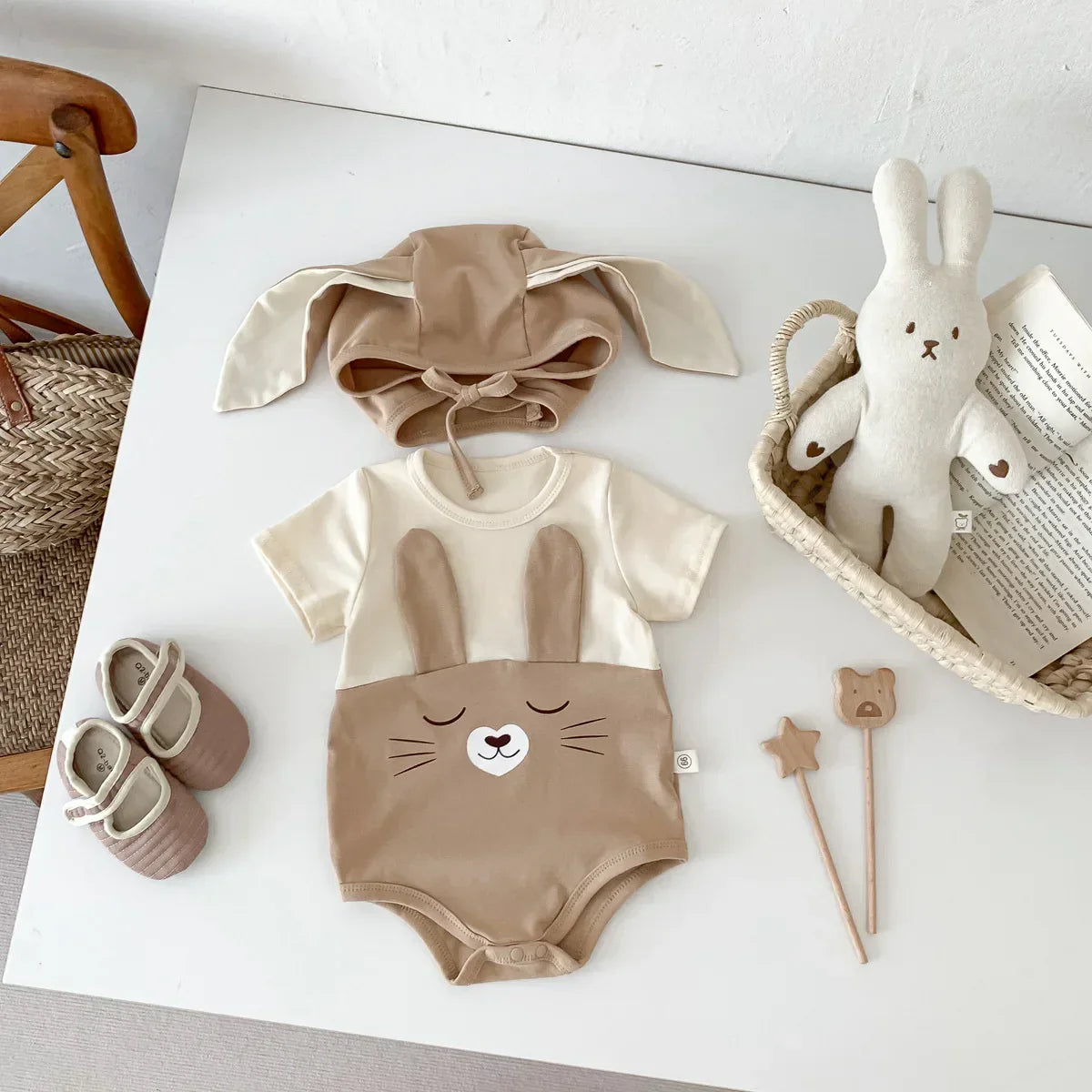 Mini Mode - Bekväm bomull - Babysuit