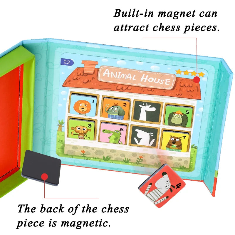 Montessori Memory Match Spel - Lärorikt & kreativt - Memoryspel
