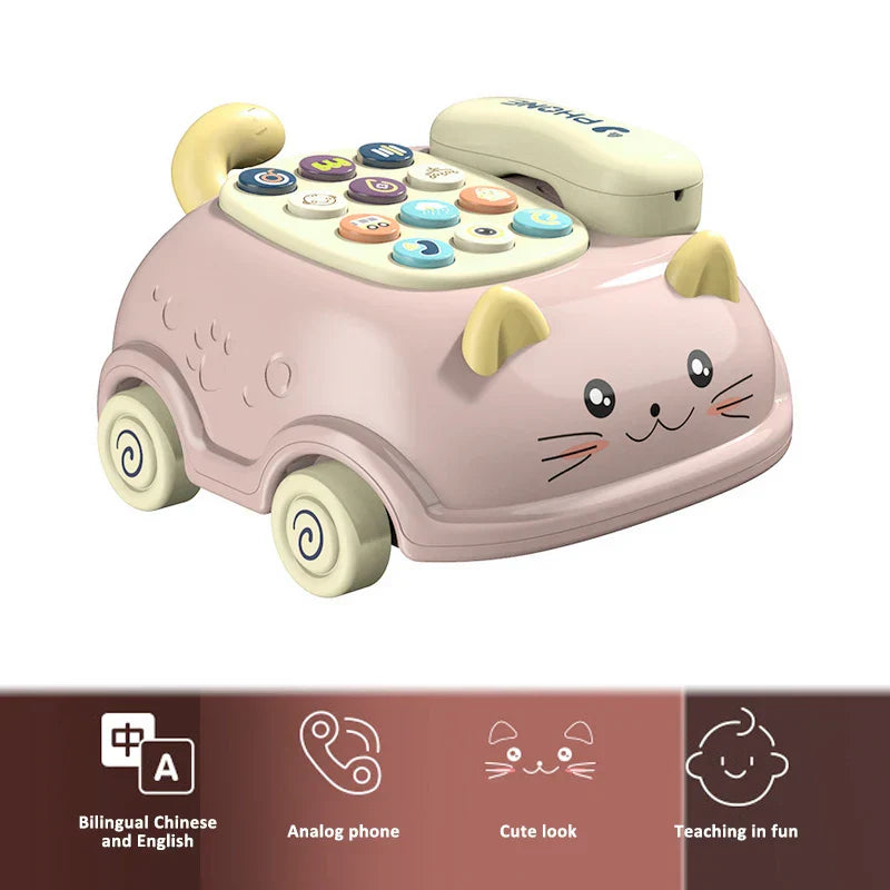 Musical Baby Phone - Musikalisk Pianotelefon