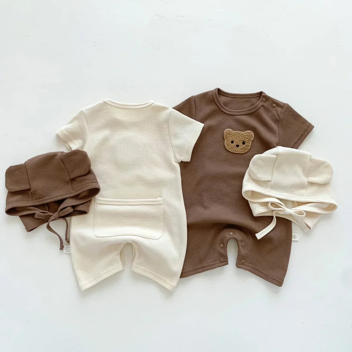 Mini Mode - Mjuk bomull - Jumpsuit för sommaren