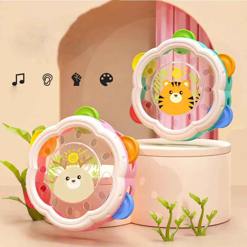 Montessori Music Set - Utveckla musikalisk talang - Tamburin för barn