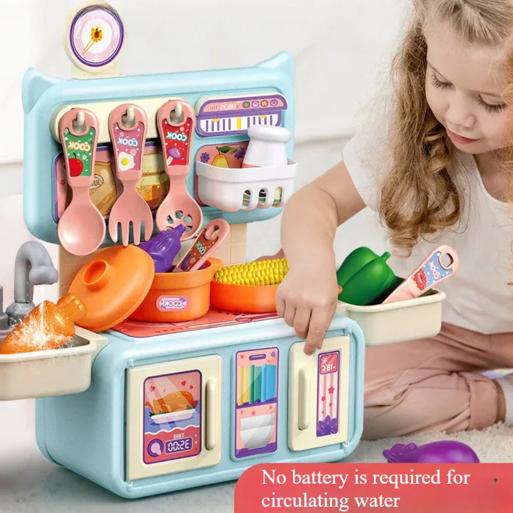 Liten Kitchen Set - Uppmuntra kreativitet och social interaktion - Set för små köksäventyr