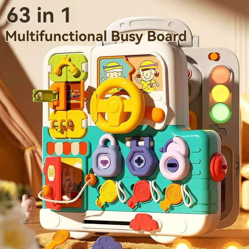 Sound Spel - Pedagogiskt & multifunktionellt - Aktivitetsbräda med ljud