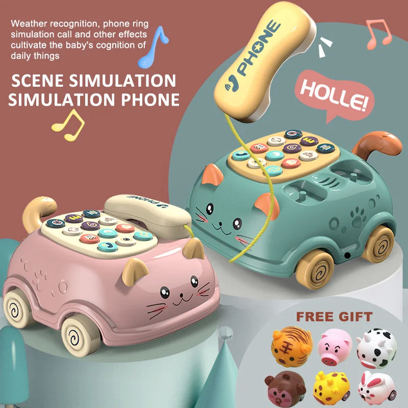 Musical Baby Phone - Musikalisk Pianotelefon