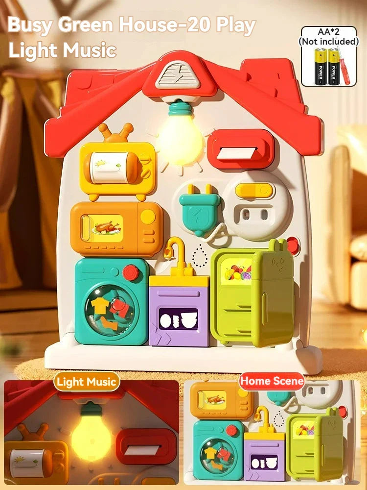 Sound Spel - Pedagogiskt & multifunktionellt - Aktivitetsbräda med ljud