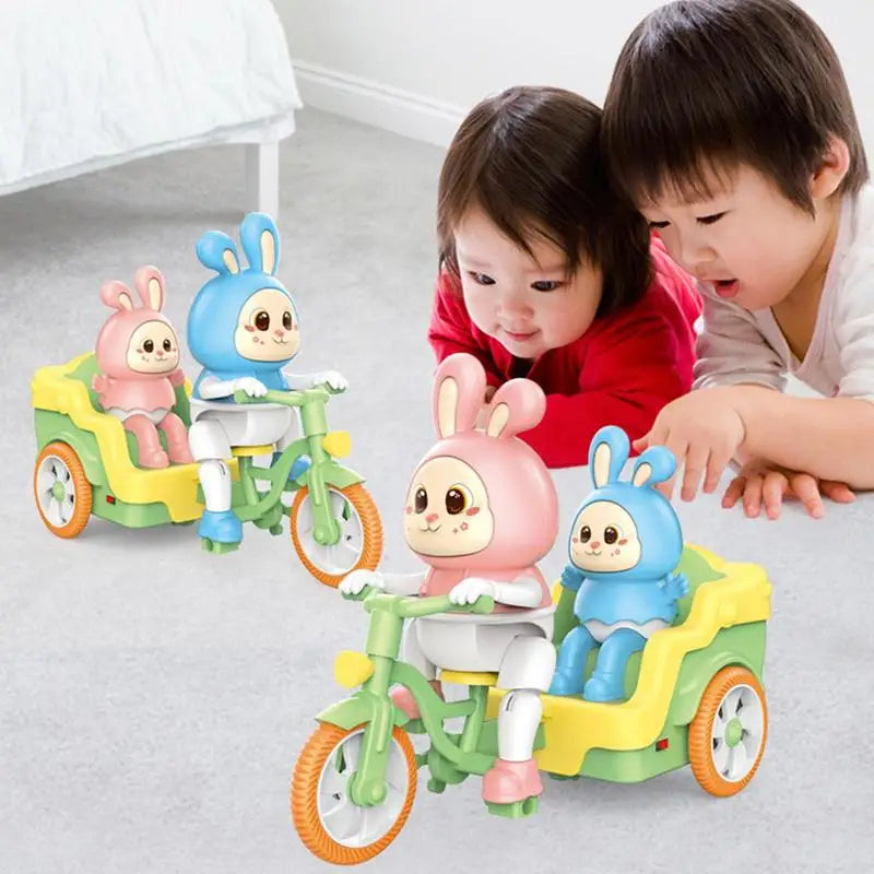 Bike Bunnies - Kaninparty på hjul - Cyklande leksakskaniner