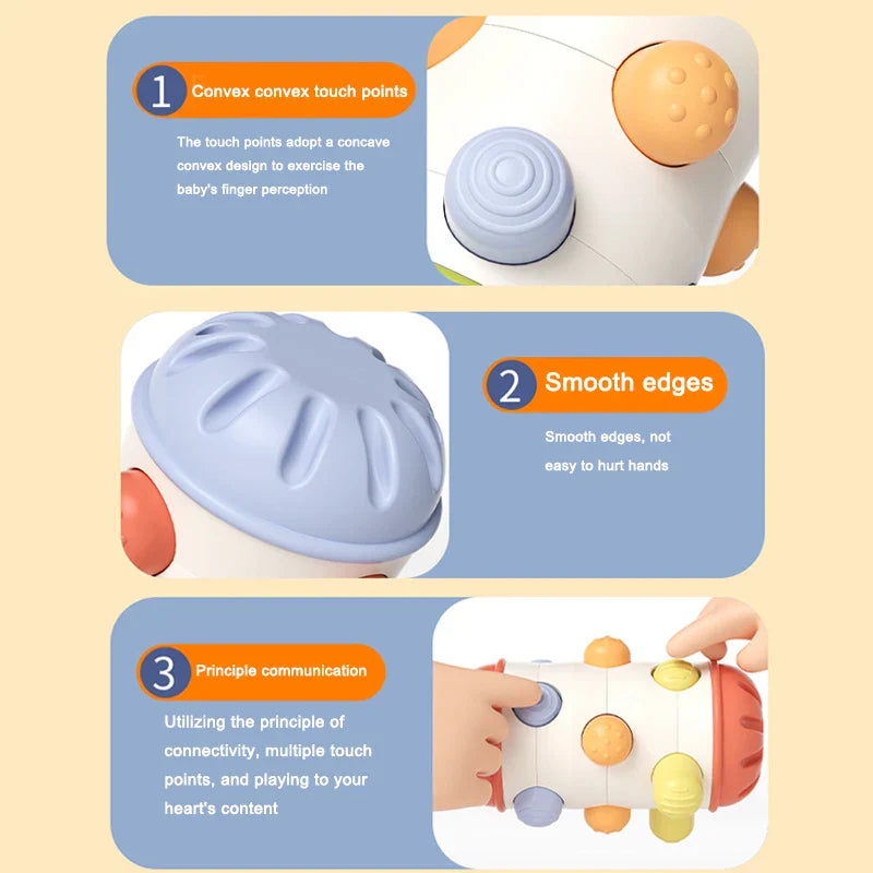 Sensory Baby Roll - Krypa & Greppa - Sensoriska leksaker