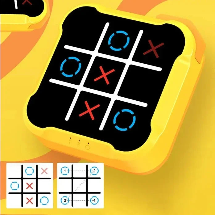 Tic Tac Toe Spel - Stärker minnet och problemlösningsförmågan - Elektronisk Boter-Kaas & Ägg