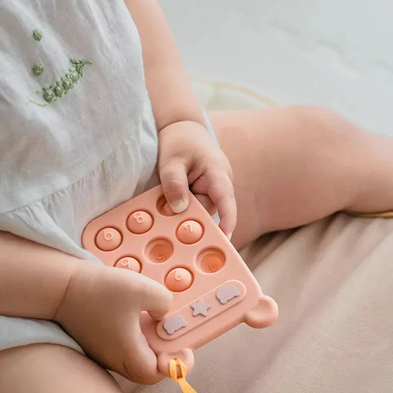 Fidget Leksak - Bitring & Fidgetleksak i 1 - Fidget-telefon i silikon
