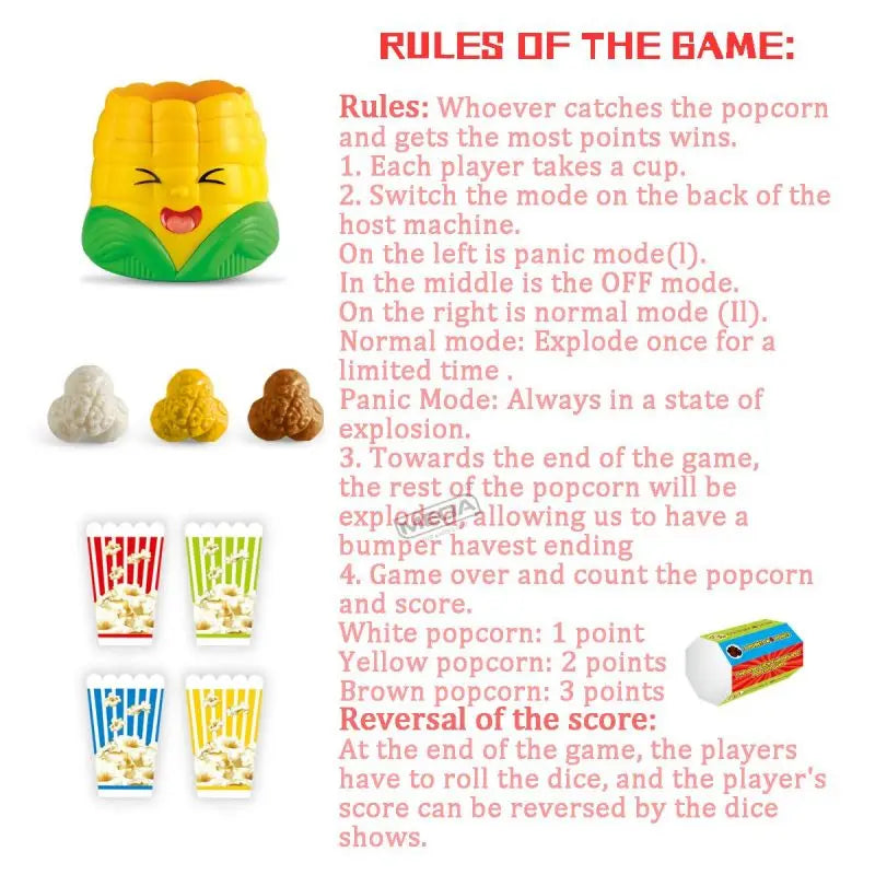 Popcorn Game™ - Poppa Popcorn - Familjespel