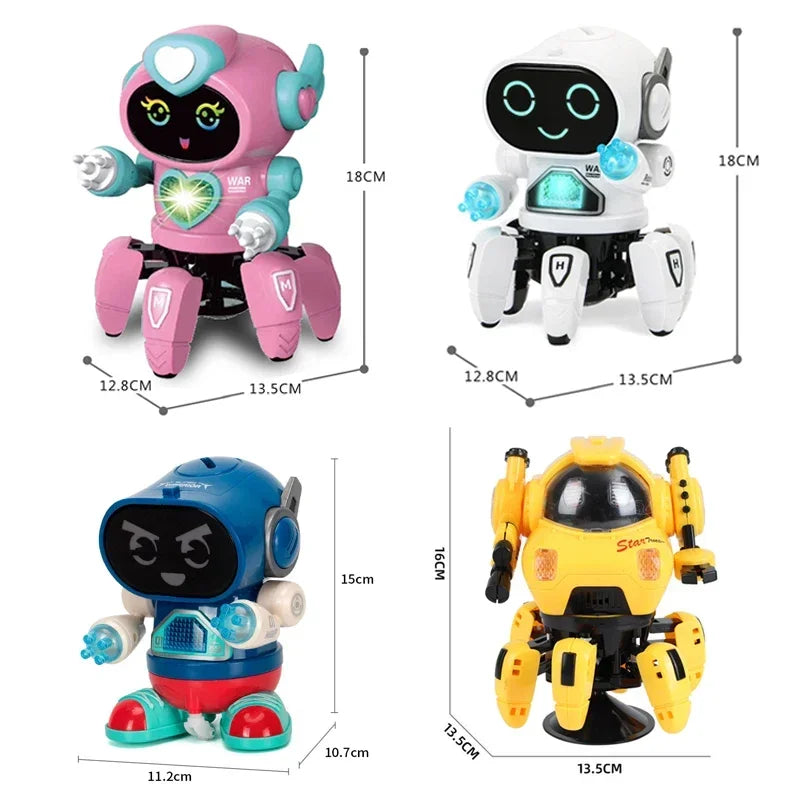 Dancing Spin Robot™ - Lyser och dansar - Leksaksrobot