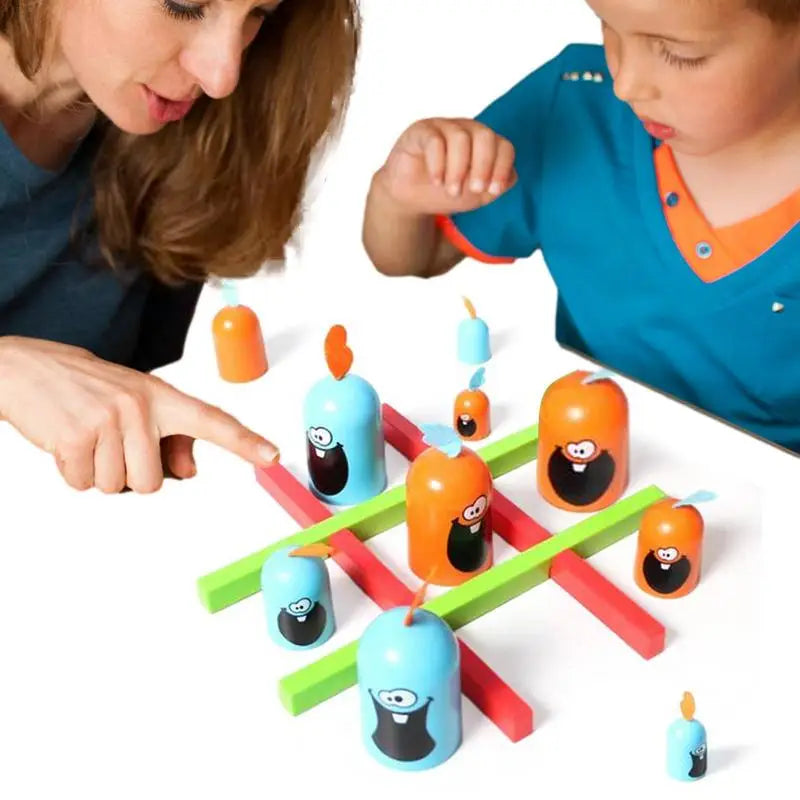 Chomp TicTacToe - Mumsa och vinn - Tre i rad