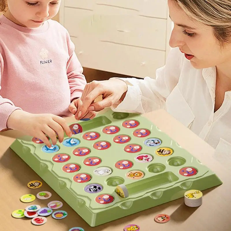Match Spel - En lärorik kamp - Minnesspel med djur
