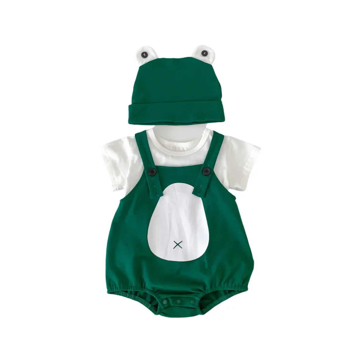 Mini Mode - Mjuk och bekväm - Bodysuit med groda
