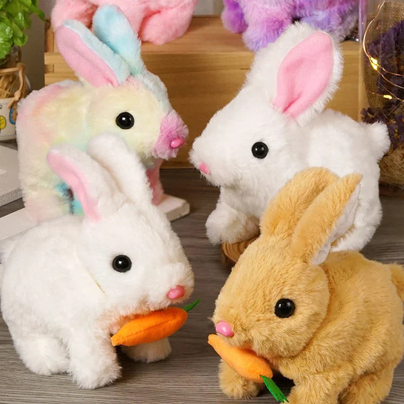 Electric Bunny – Levande och mysig – Kanin i plysch