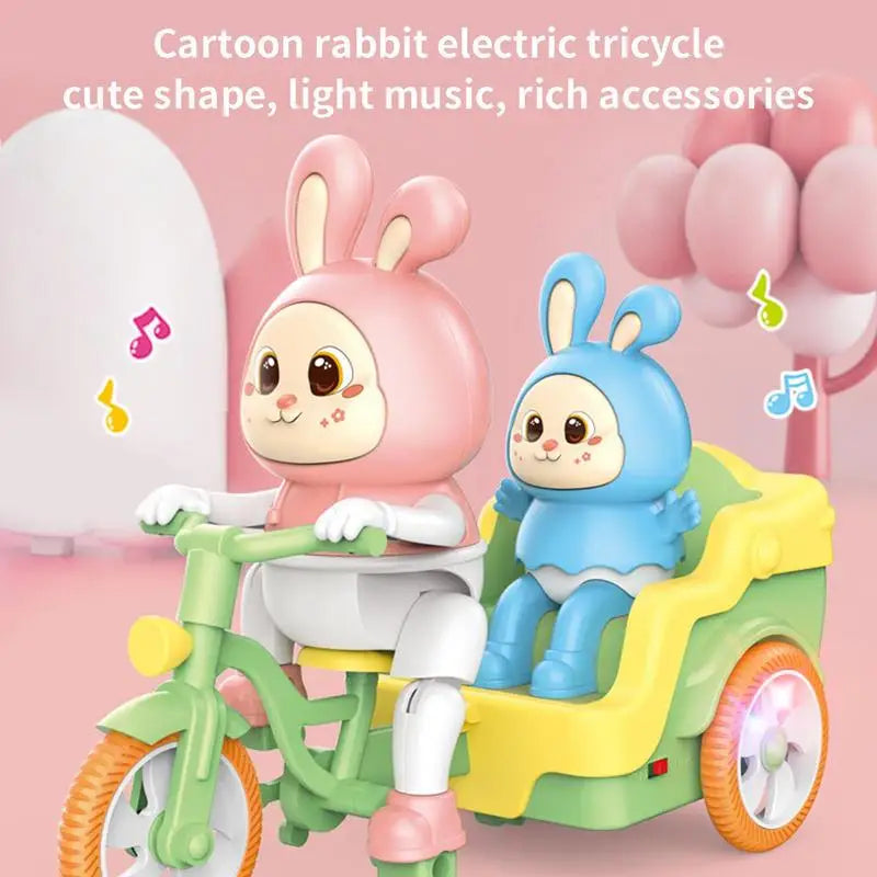 Bike Bunnies - Kaninparty på hjul - Cyklande leksakskaniner